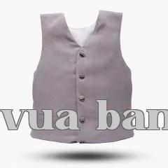 Áo khoác vest chống đạn kiểu áo lót màu xám