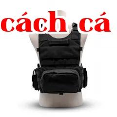 Áo khoác JPC kiểu đặc nhiệm màu đen